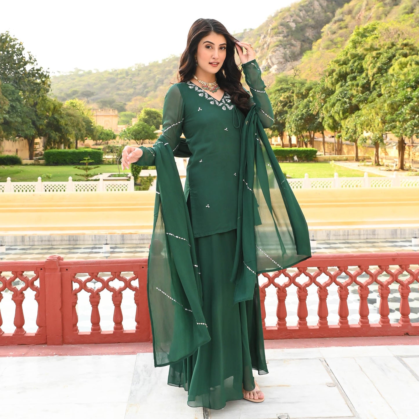 ZIA SHARARA SET