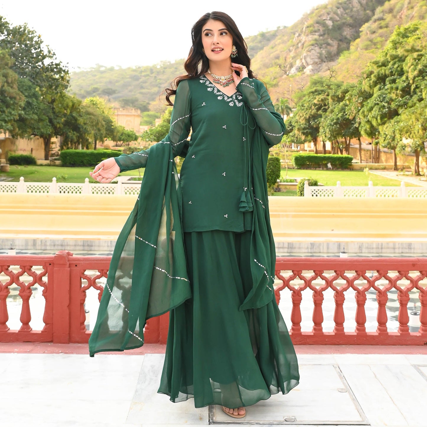 ZIA SHARARA SET