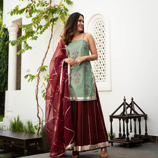 Netra Cotton Suit Set