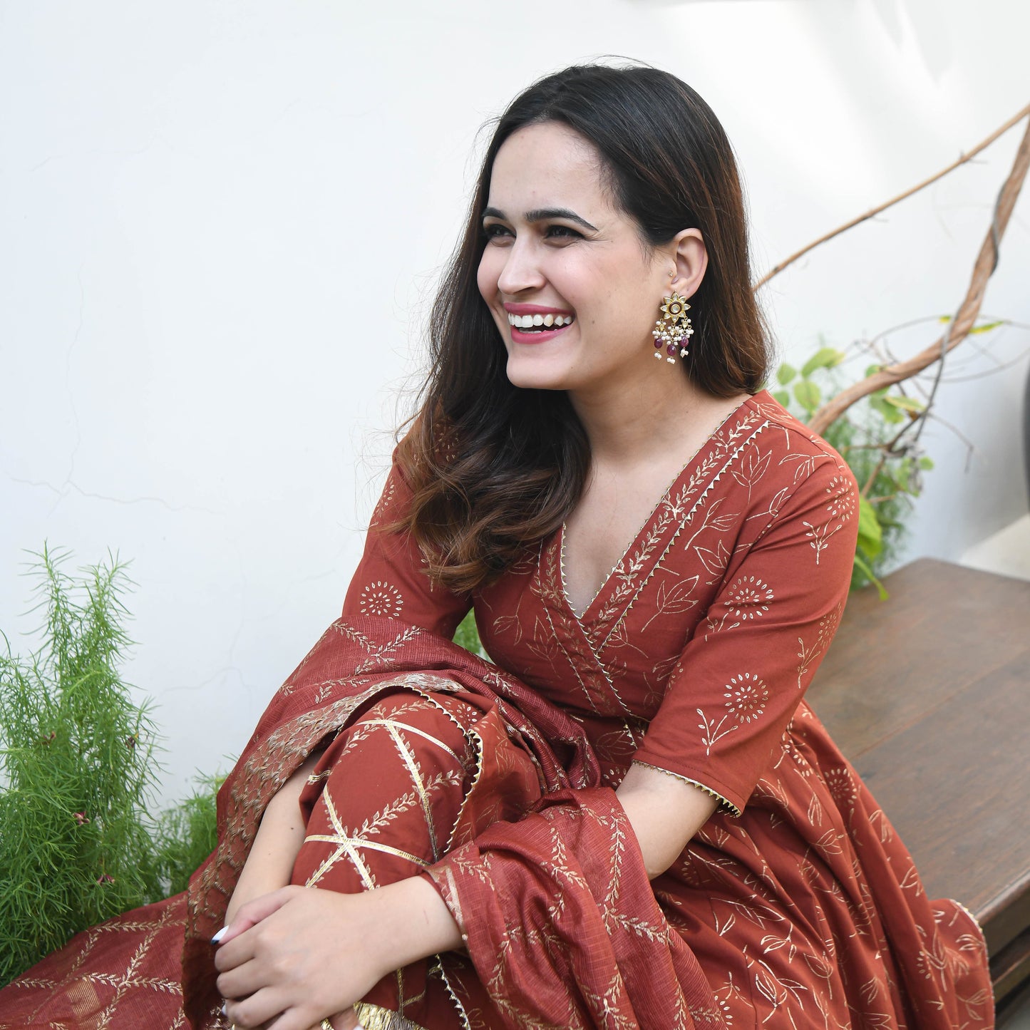 Laaibah Cotton Suit Set