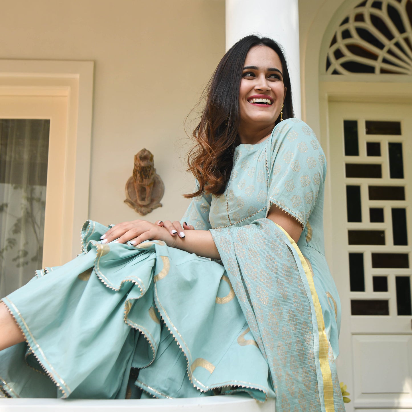 Gazala Cotton Suit Set