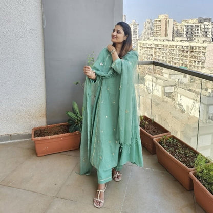 Yashvi Cotton Suit Set