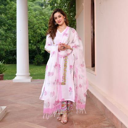 Symphony Handblock Suit Set