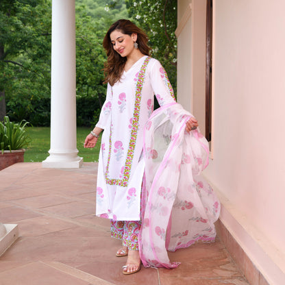 Symphony Handblock Suit Set