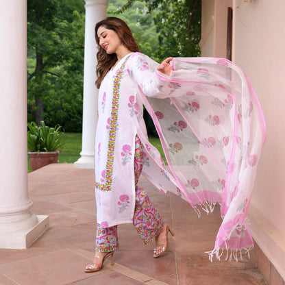 Symphony Handblock Suit Set