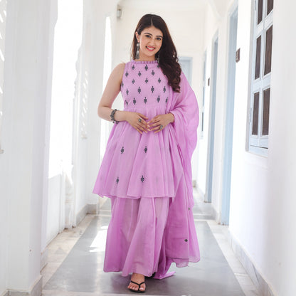 ANCHAL DRESS WITH DUPTTA