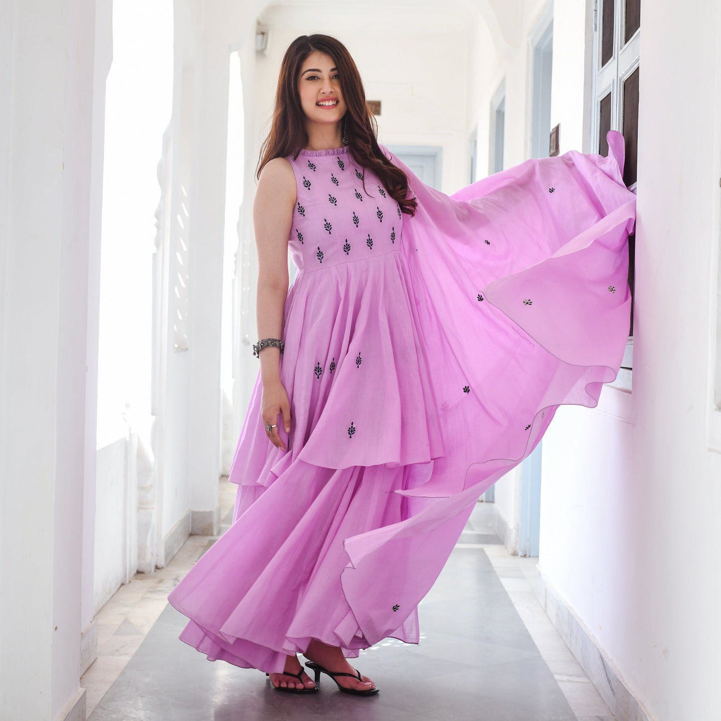 ANCHAL DRESS WITH DUPTTA