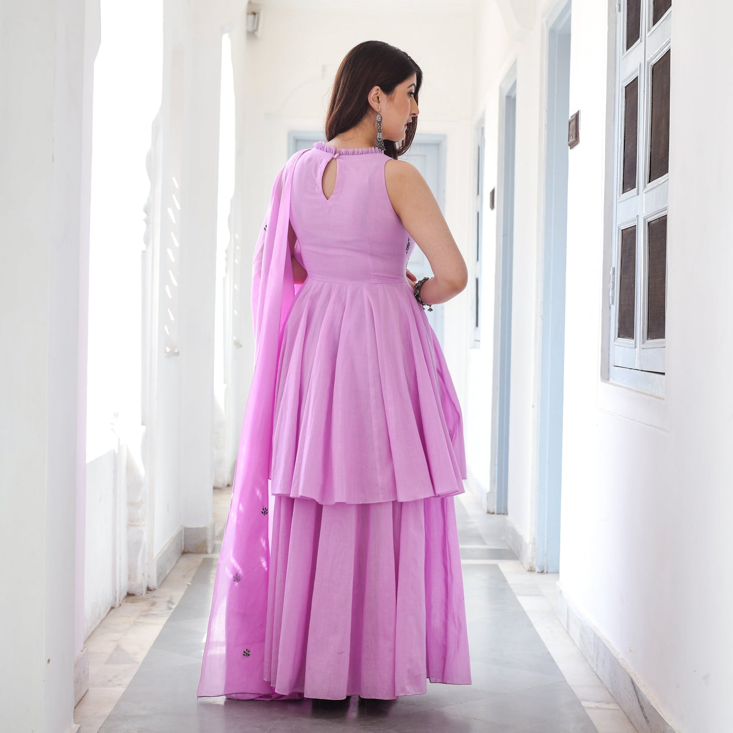 ANCHAL DRESS WITH DUPTTA