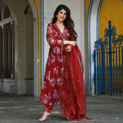 SAANJH SUIT SET