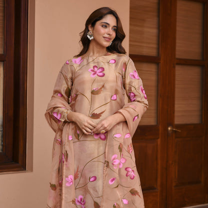 Aditi Tissue Silk Suit set