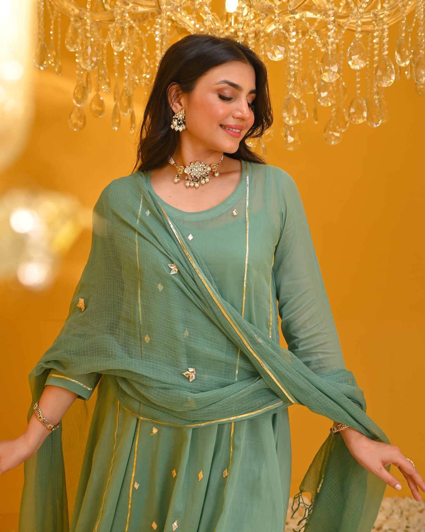 Yashvi Cotton Suit Set
