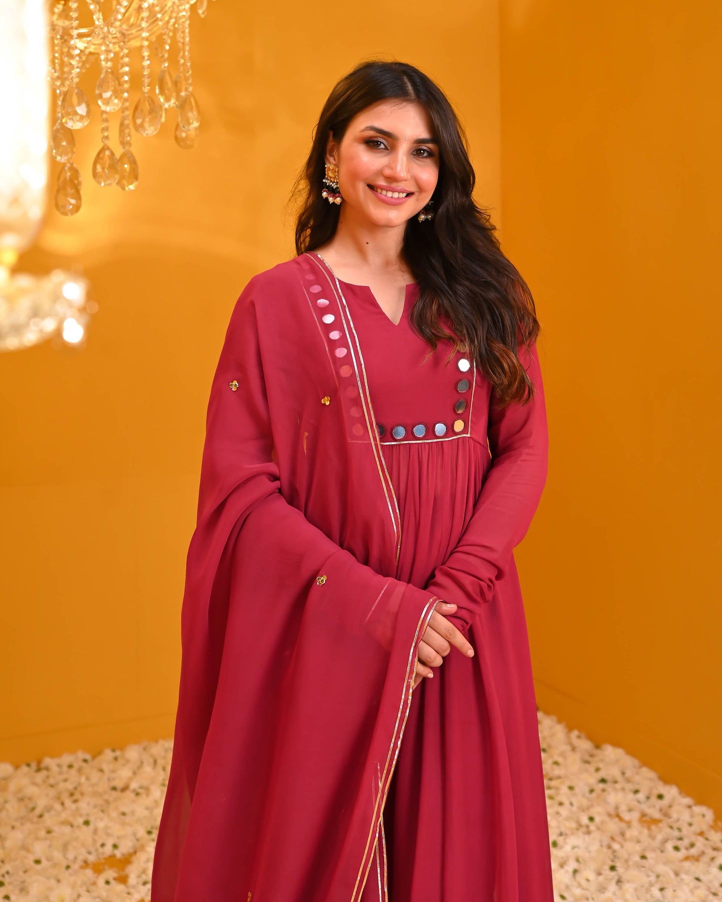 Vedika Georgette Suit Set