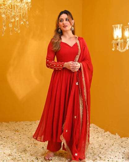 Zara Georgette Suit Set