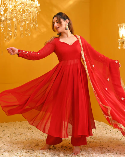 Zara Georgette Suit Set