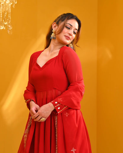 Zara Georgette Suit Set