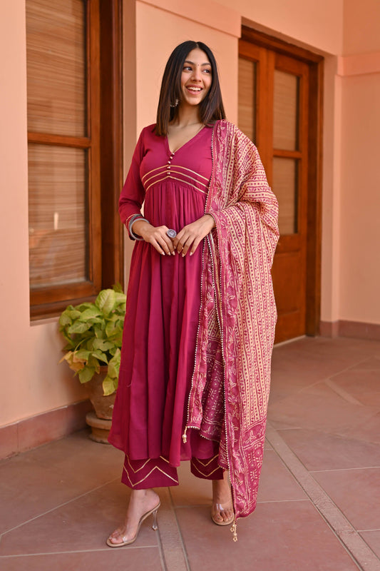 Dahlia Cotton Suit Set of 3