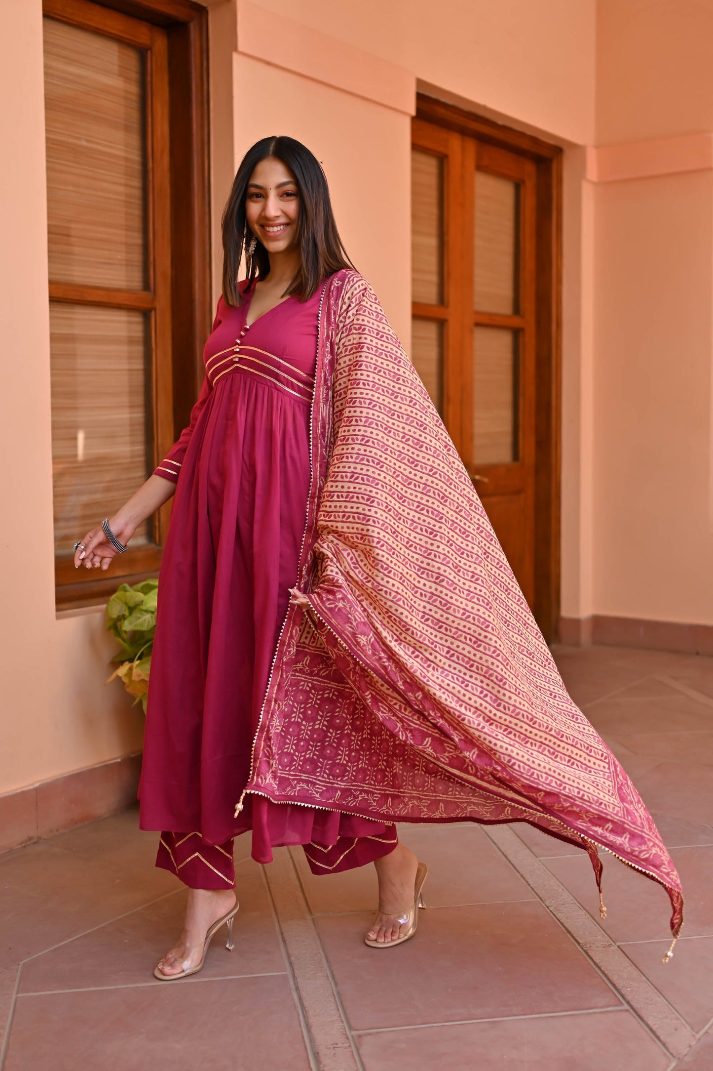 Dahlia Cotton Suit Set of 3