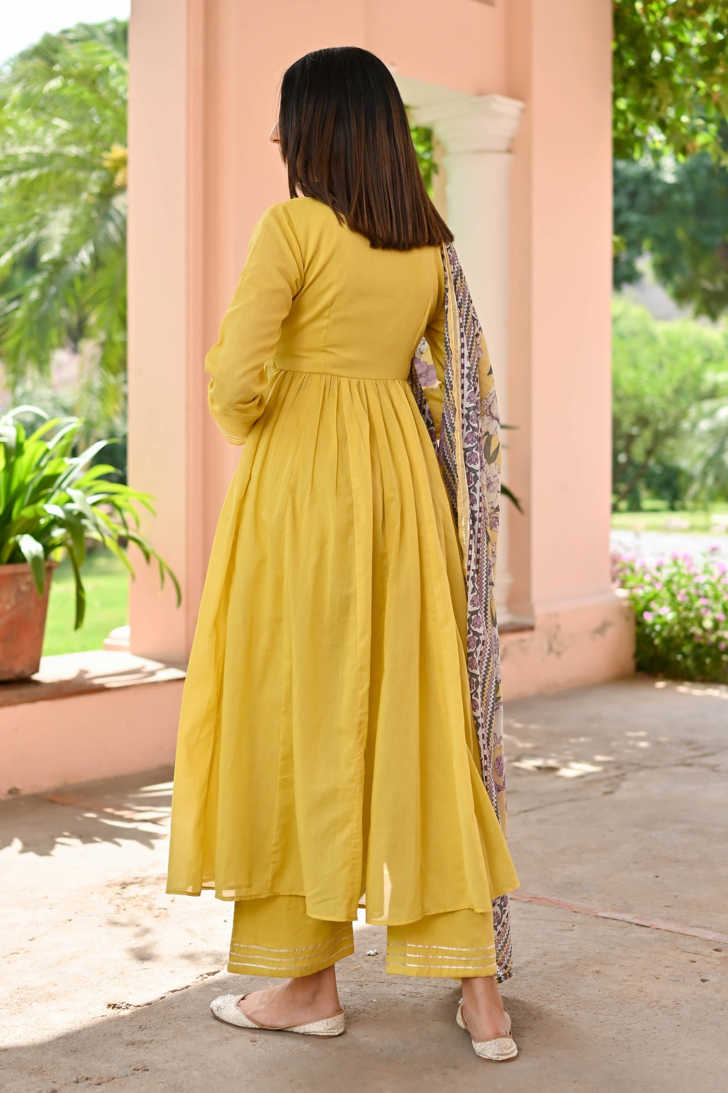 Diya Cotton Suit Set Trio