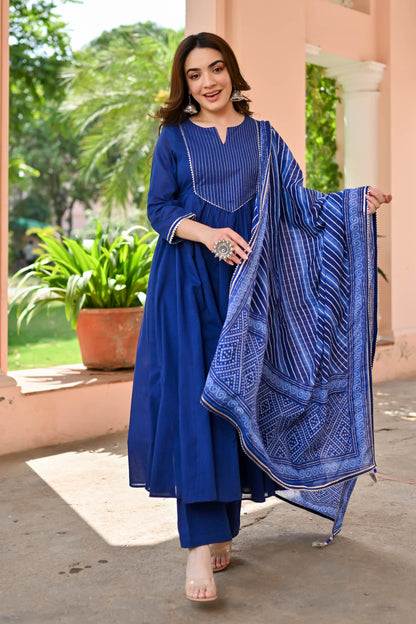 Sanya Cotton Suit Set of Three