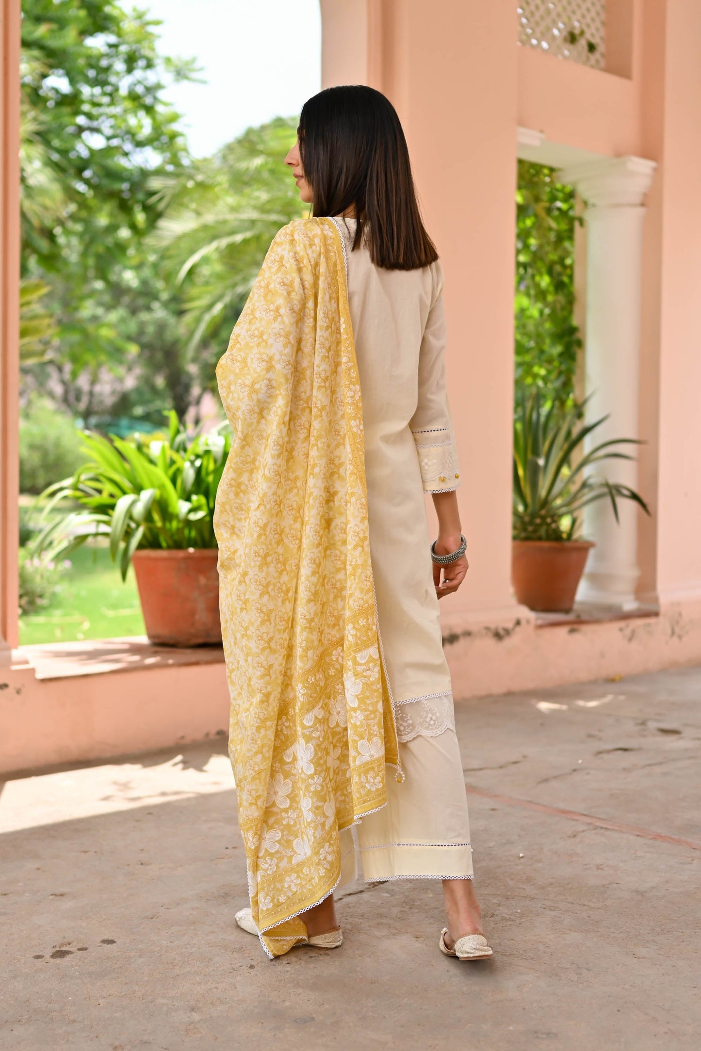 Niharika Trio Cotton Suit Set