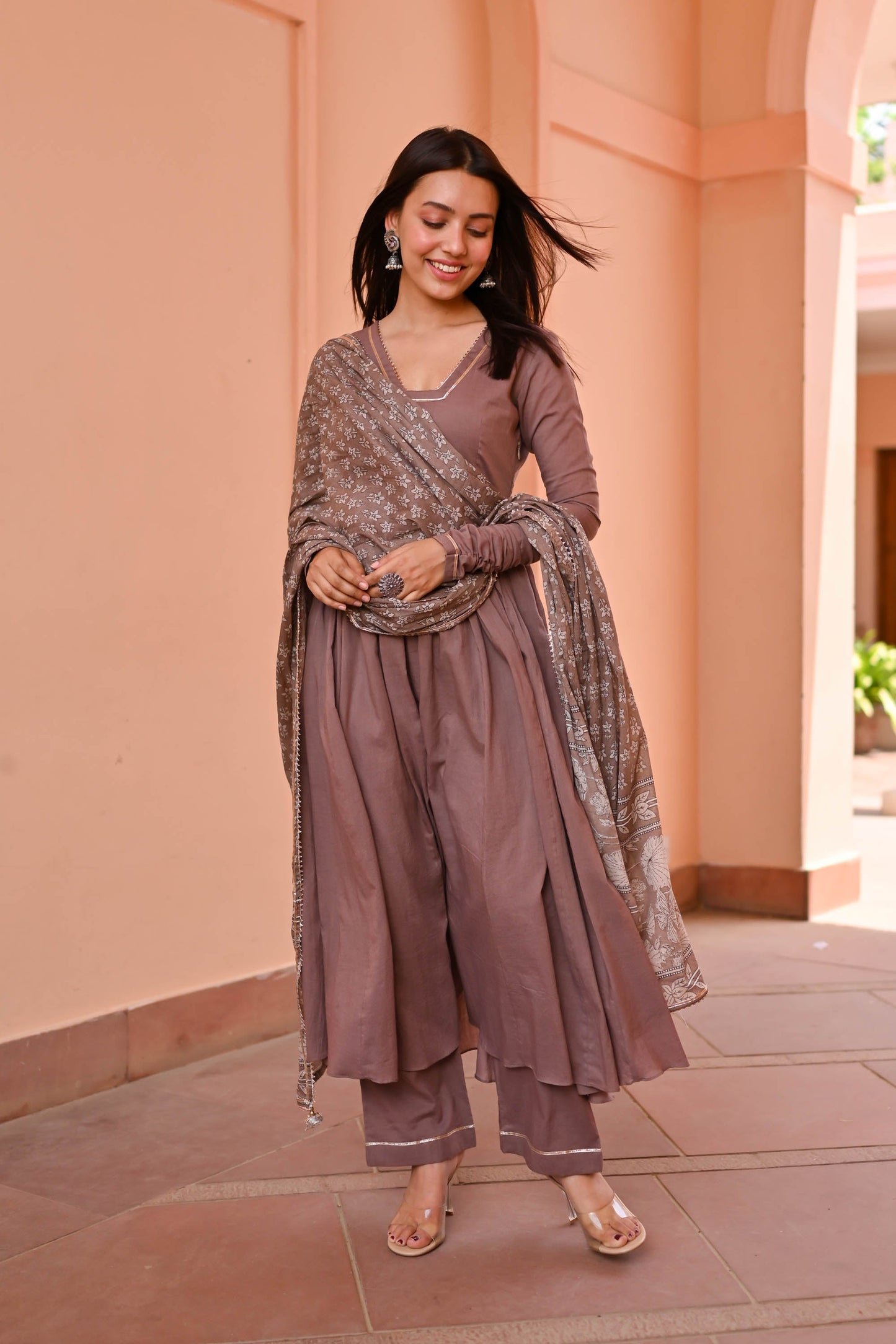 Vedika Trio Cotton Suit Set
