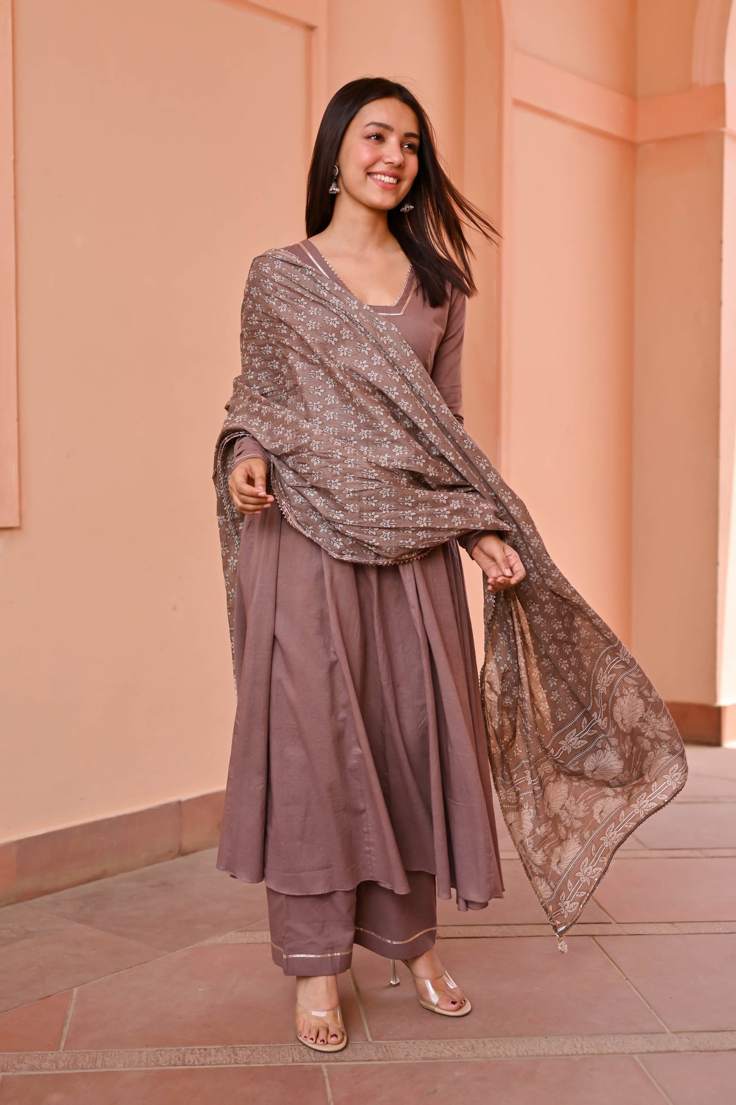 Vedika Trio Cotton Suit Set