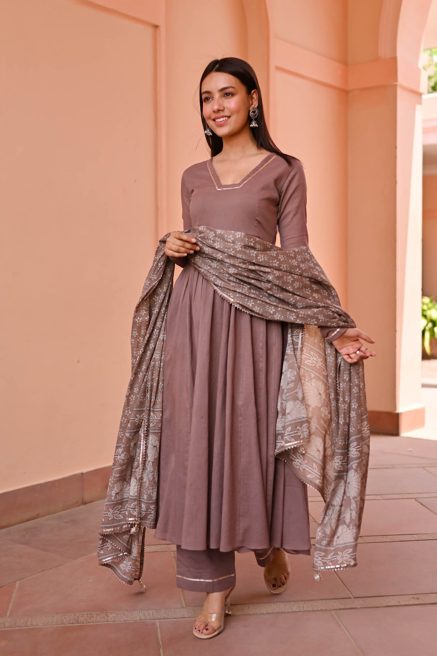 Vedika Trio Cotton Suit Set