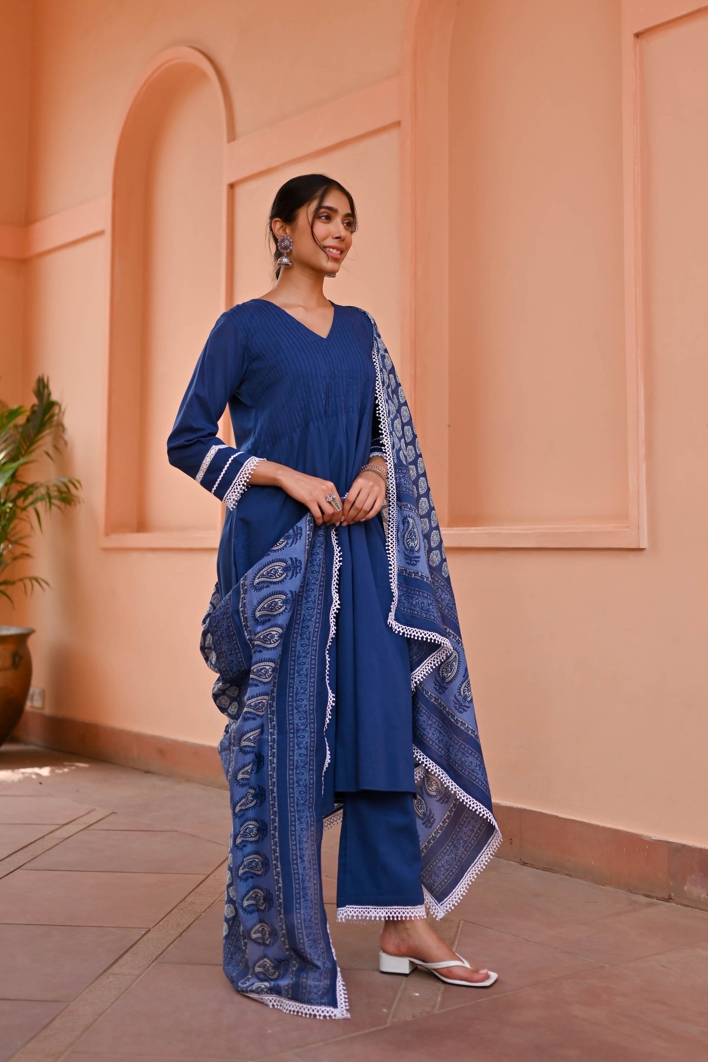 Aarohi Cotton Suit Set Trio