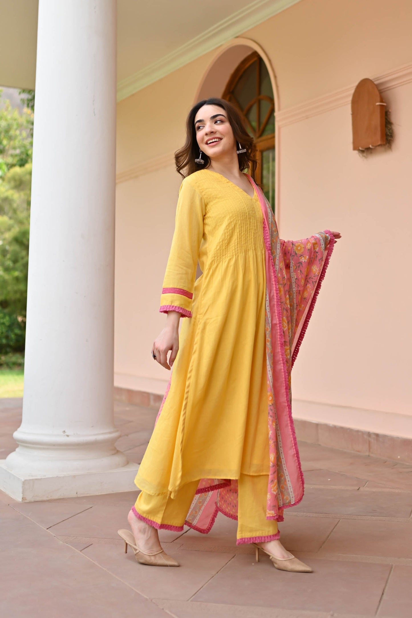 Devanshi Trio Cotton Suit Set