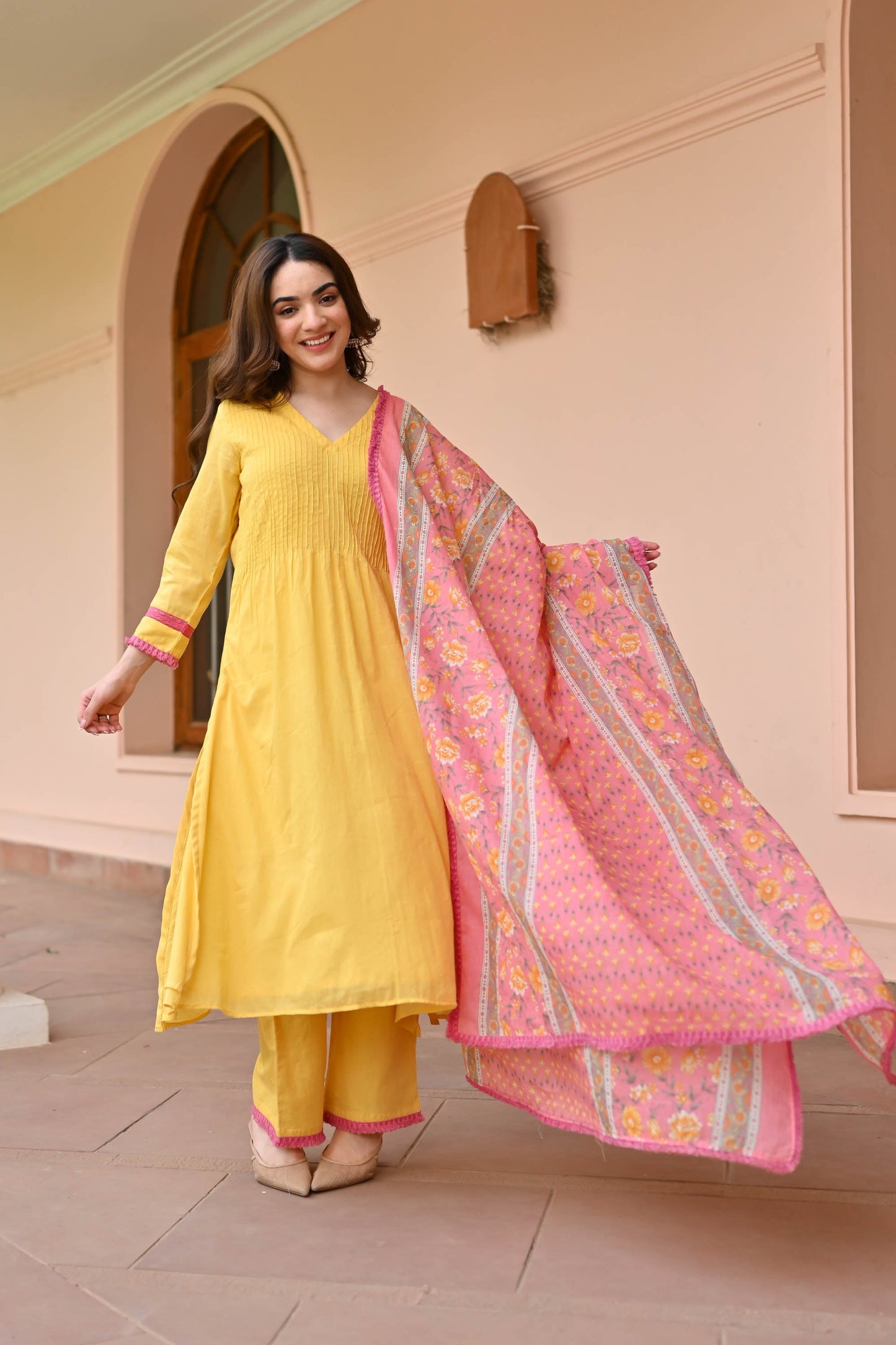 Devanshi Trio Cotton Suit Set