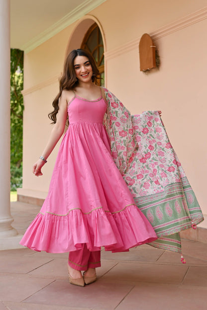 Rinni Cotton Suit Set Trio