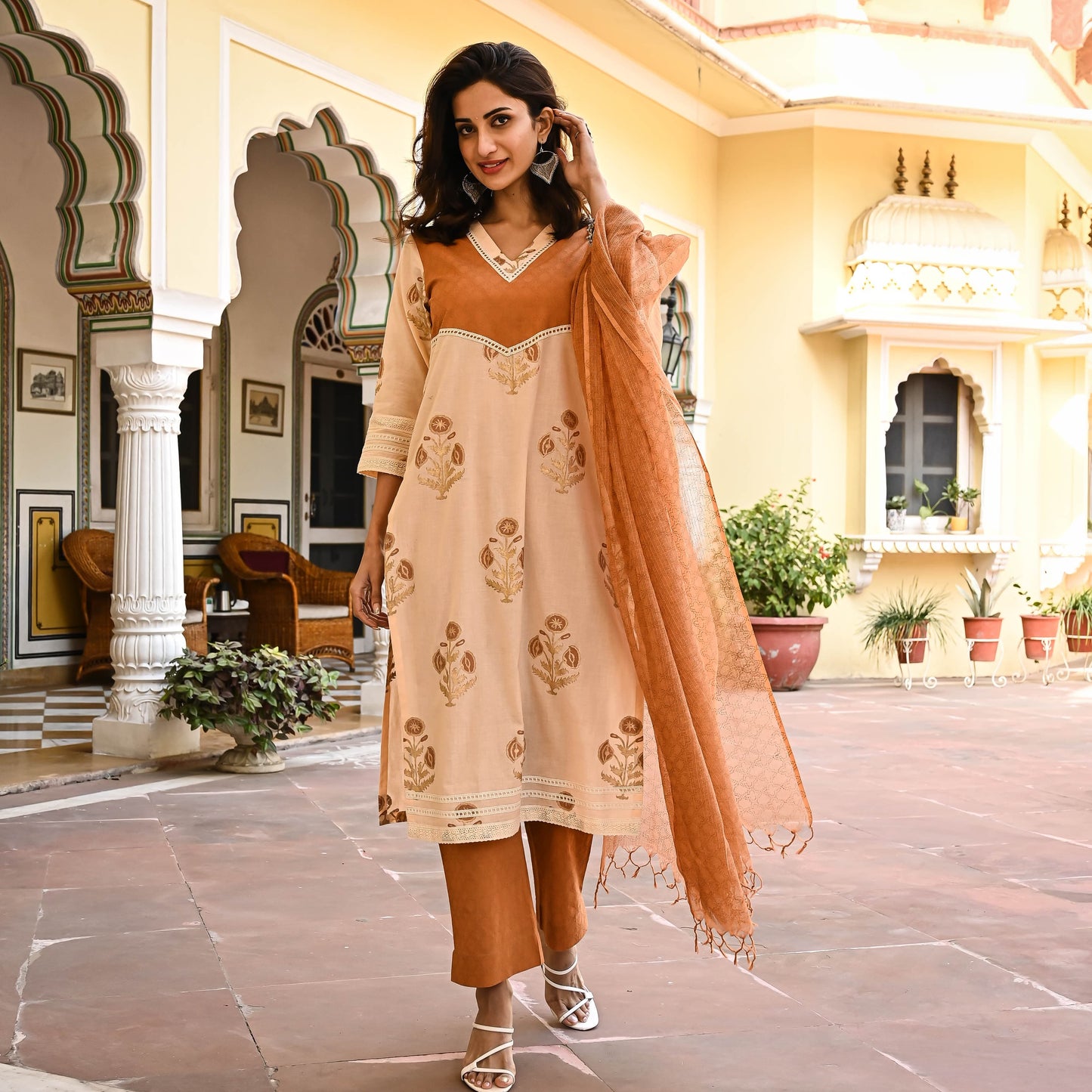 Sakhi Fashions Aabha Cotton Suit Set