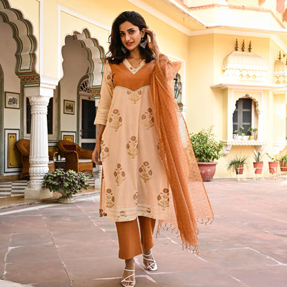 Sakhi Fashions Aabha Cotton Suit Set