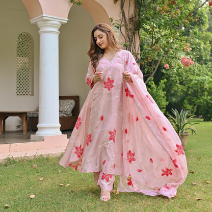 Pihu Tissue Silk Suit set