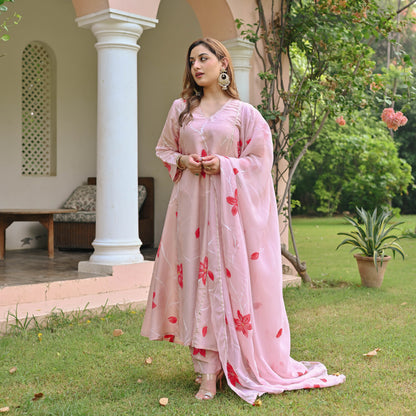 Pihu Tissue Silk Suit set