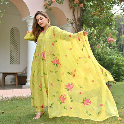 Yashvi Tissue Silk Suit set