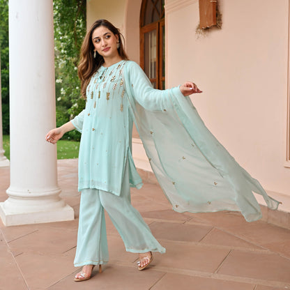 Serene Georgette Suit Set