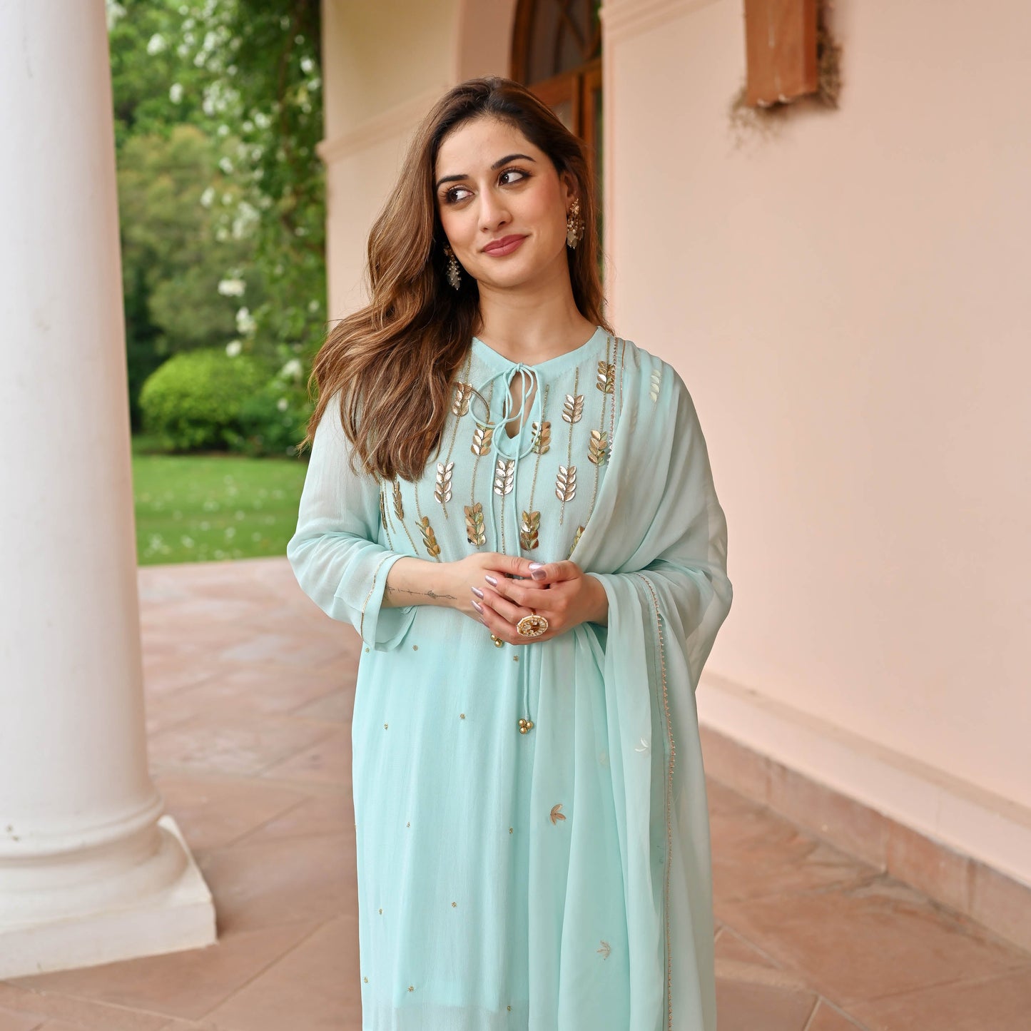 Serene Georgette Suit Set