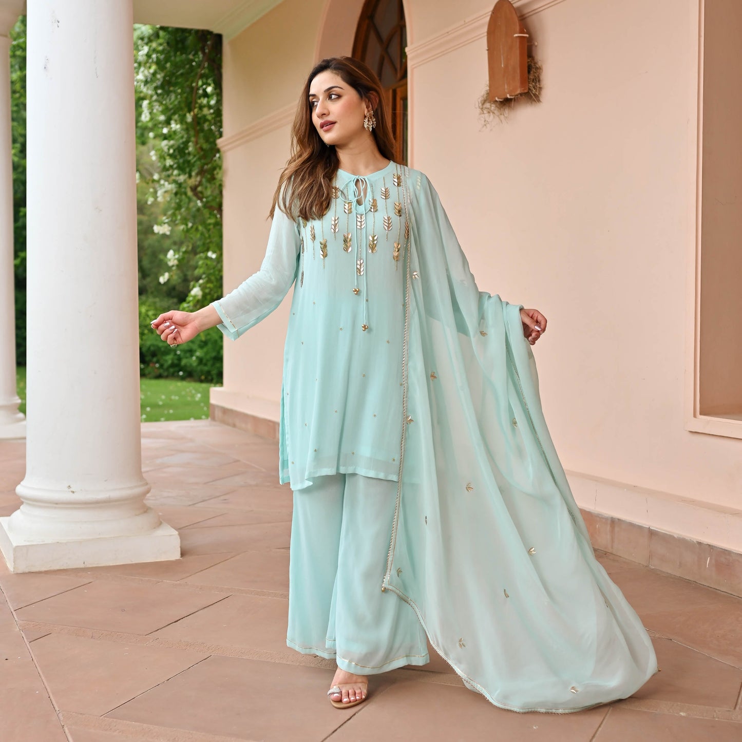 Serene Georgette Suit Set