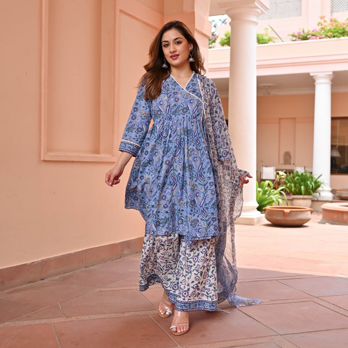 Grace Handblock Suit Set