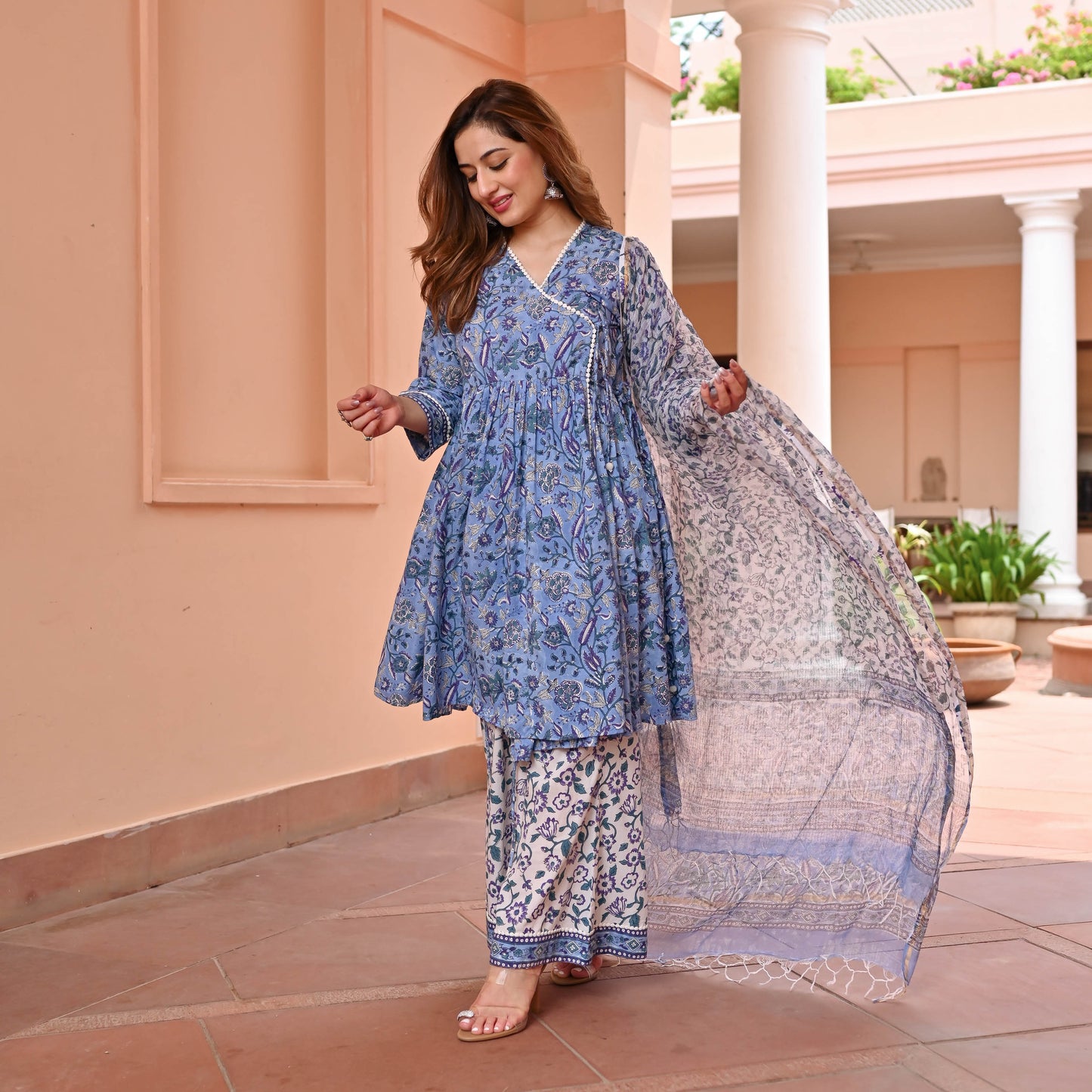 Grace Handblock Suit Set