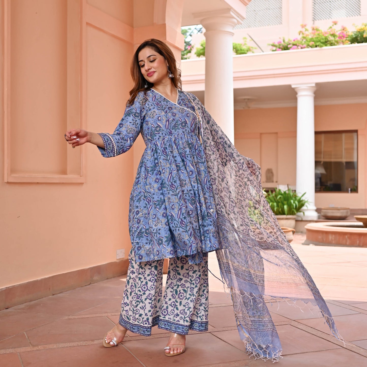 Grace Handblock Suit Set