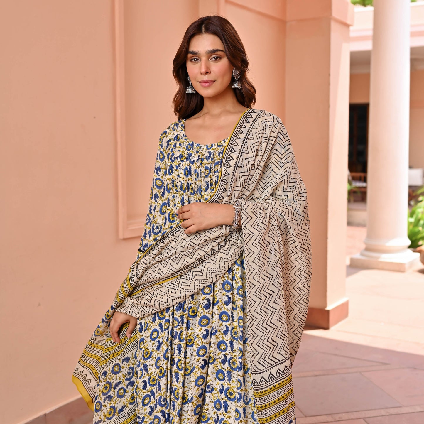 Dreams Handblock Suit Set