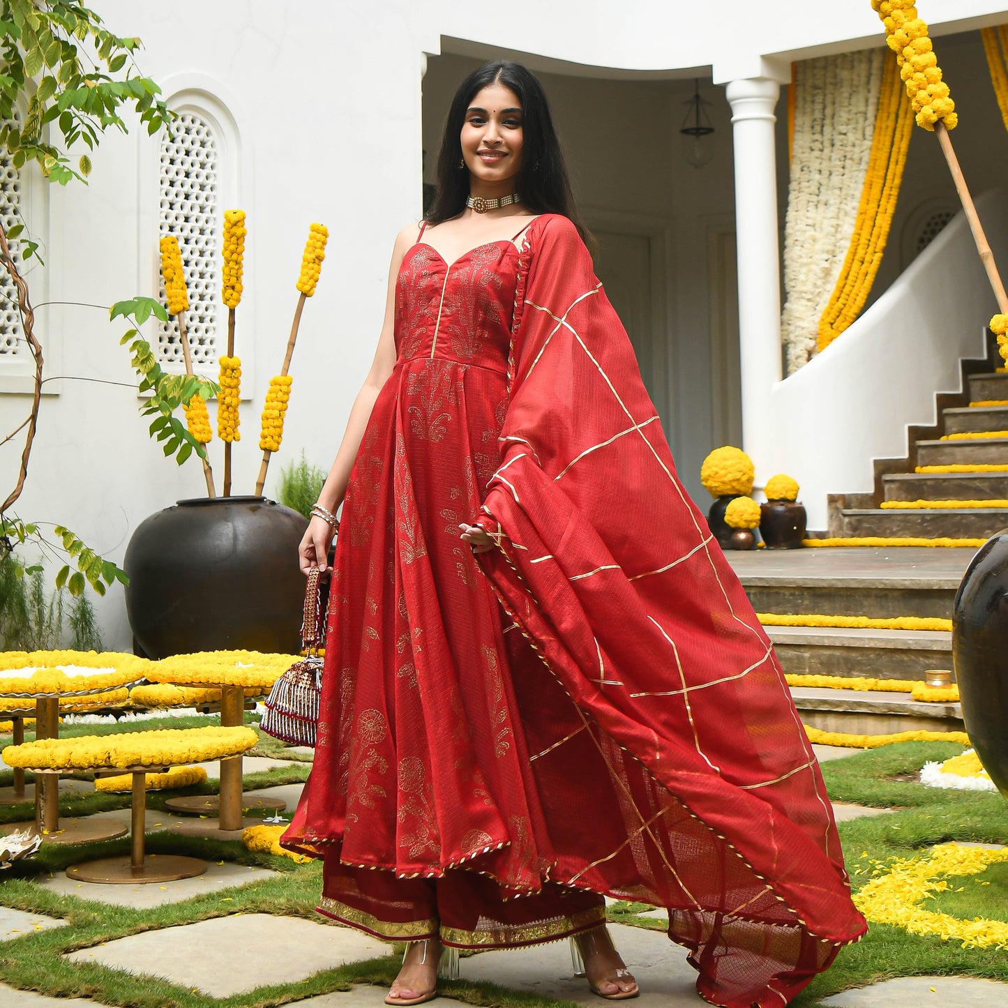 Laxmi Doria Suit Set