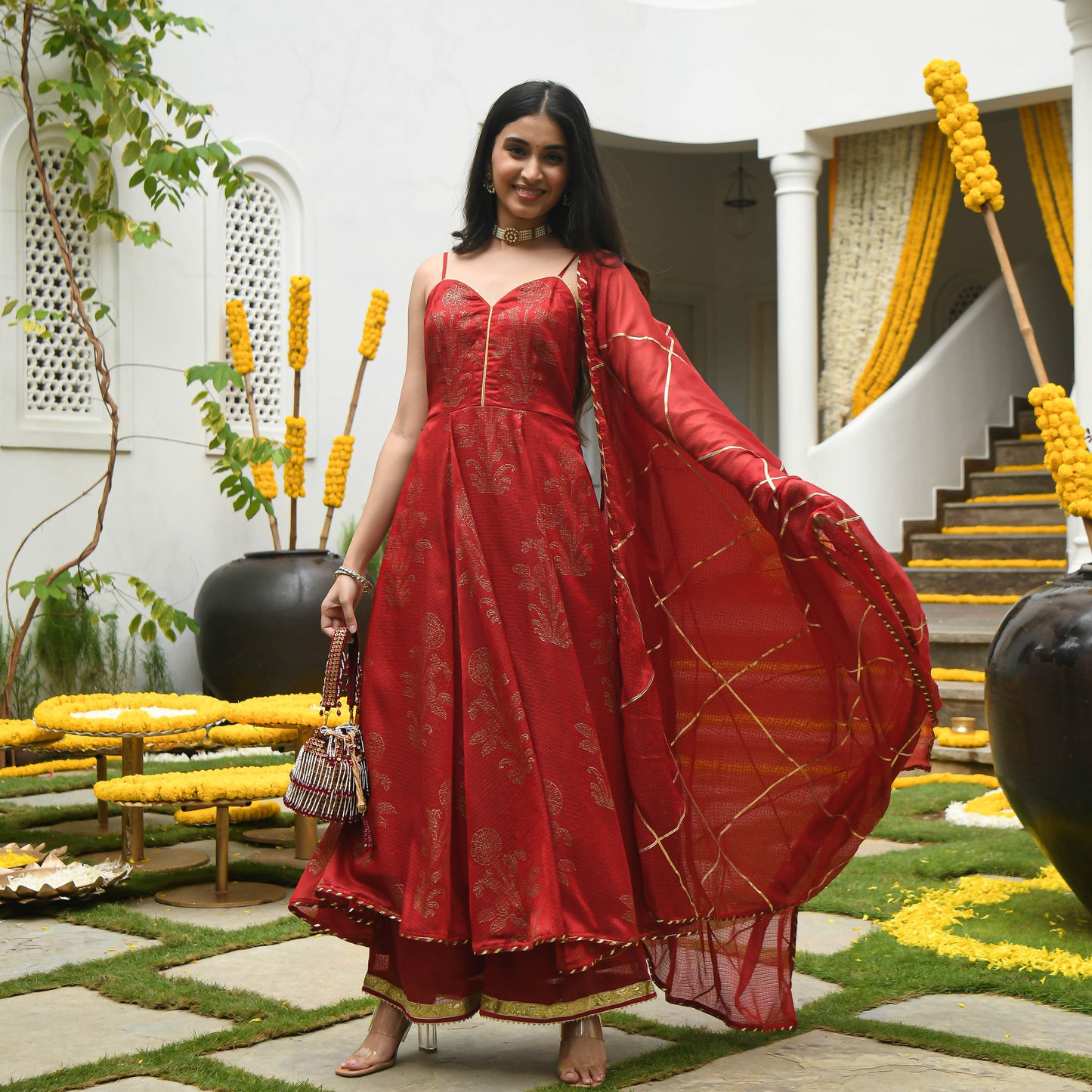 Laxmi Doria Suit Set