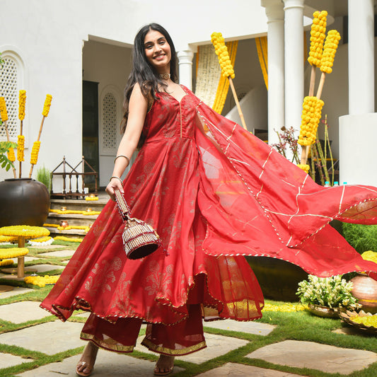 Laxmi Doria Suit Set