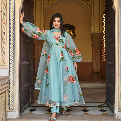 Dhara Handpainted Suit Set