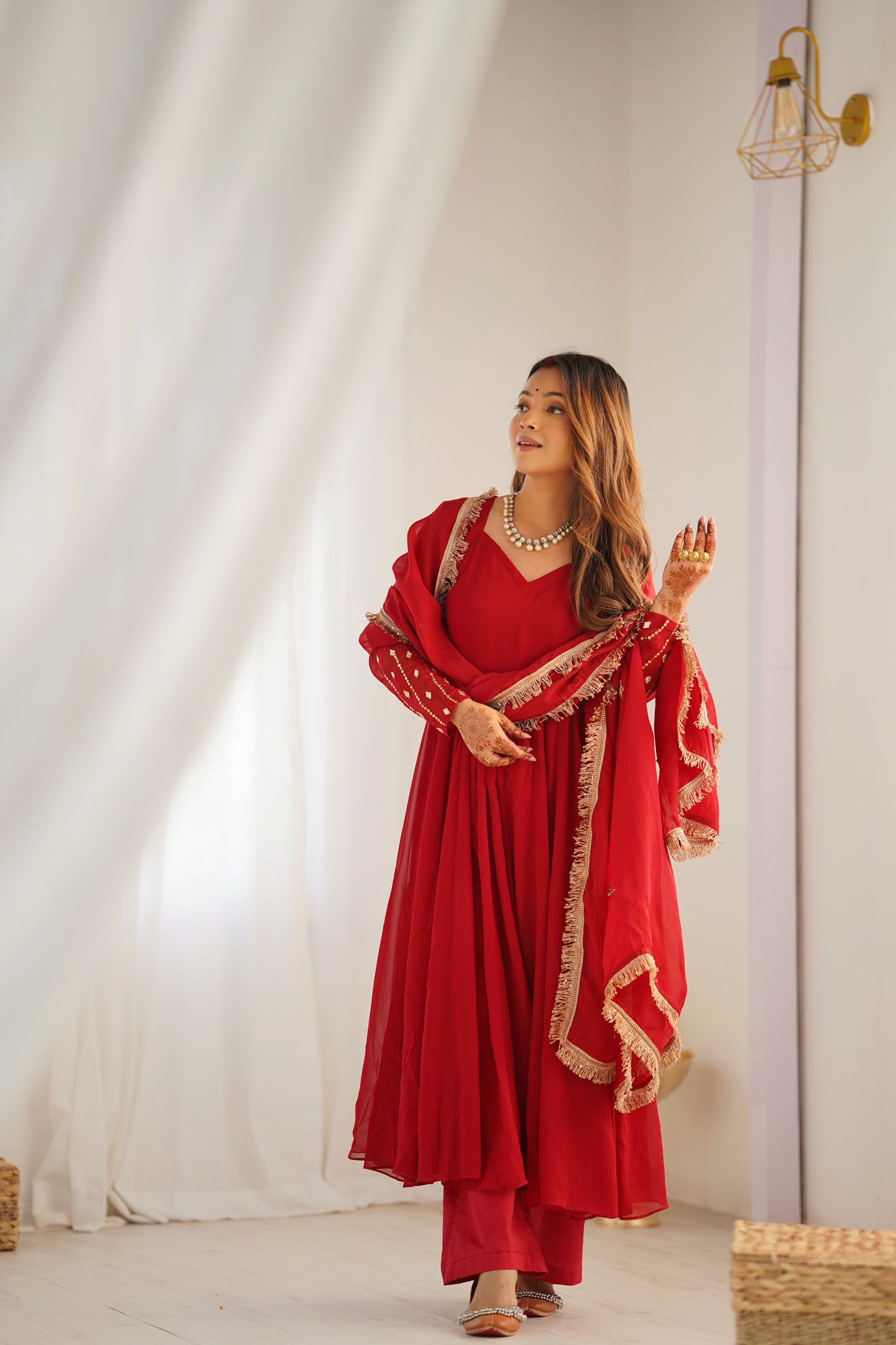 Zara Georgette Suit Set